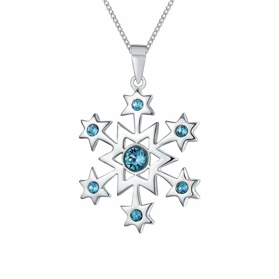 Shop Women Bling Jewelry Jewelry Sets | Holiday Jewelry Set Cz Snowflake Earrings, Pendant Necklace, Brooch Pin