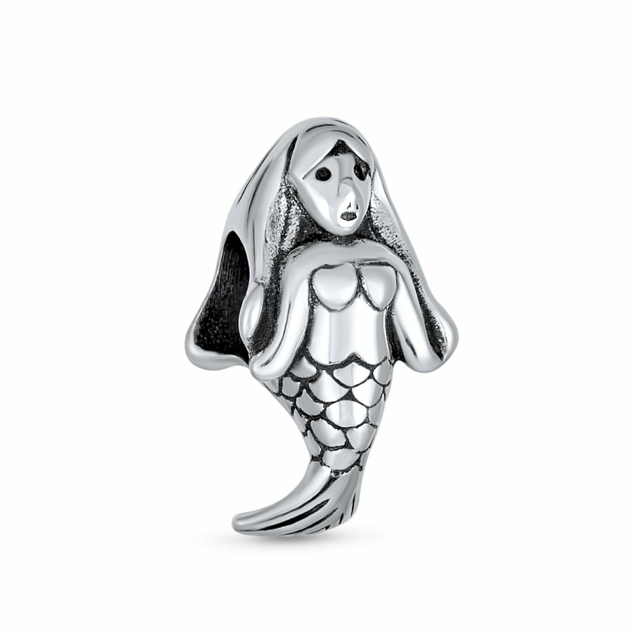 Shop Women Bling Jewelry Unique Charms | Nautical Sea Fish Ocean Octopus Mermaid Charm Bead .925