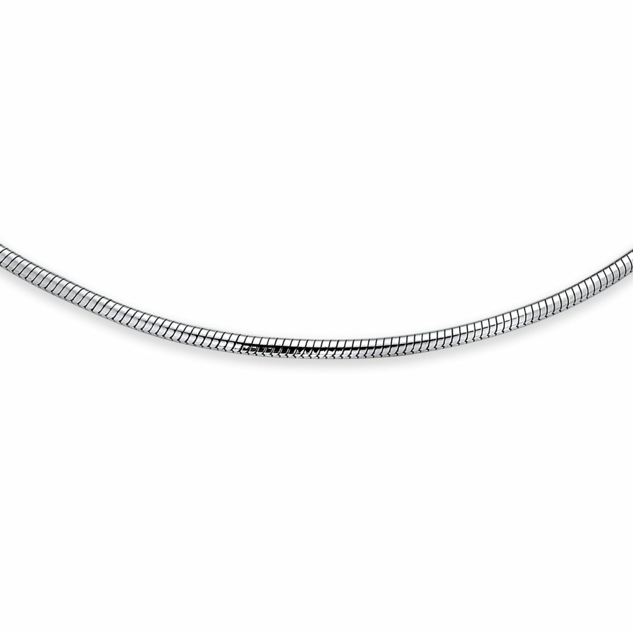 Shop Women Bling Jewelry Delicate Bracelets | Plain Snake Chain Anklet Ankle Bracelet .925 Sterling Silver 9 Inch