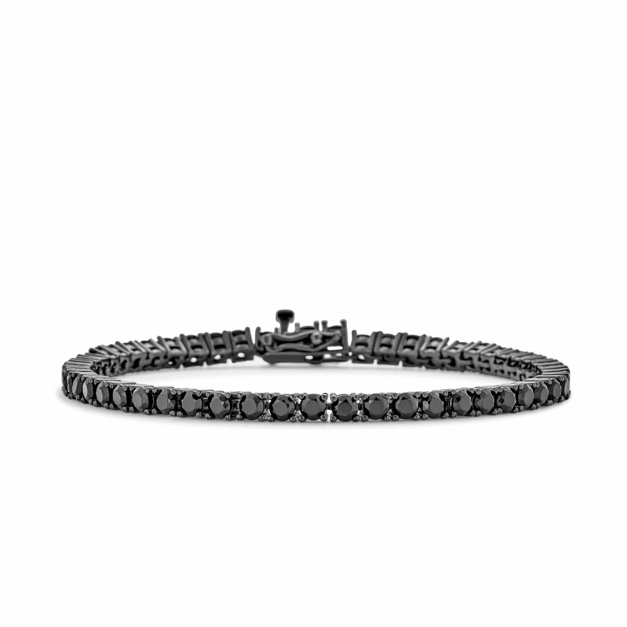 Shop Women Bling Jewelry Jewelry Sets | Bridal Jewelry Set 10Ct Solitaire Cz Tennis Bracelet Sterling