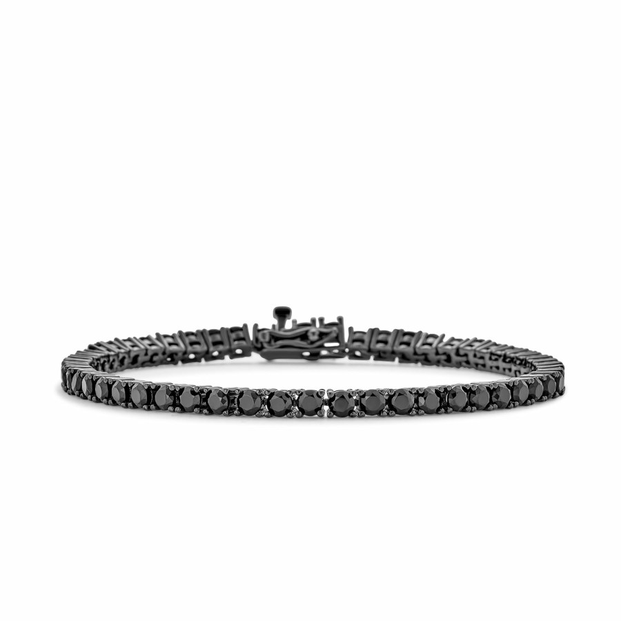 Shop Women Bling Jewelry Tennis Bracelets | Bridal Jewelry Set 10Ct Solitaire Cz Tennis Bracelet Sterling