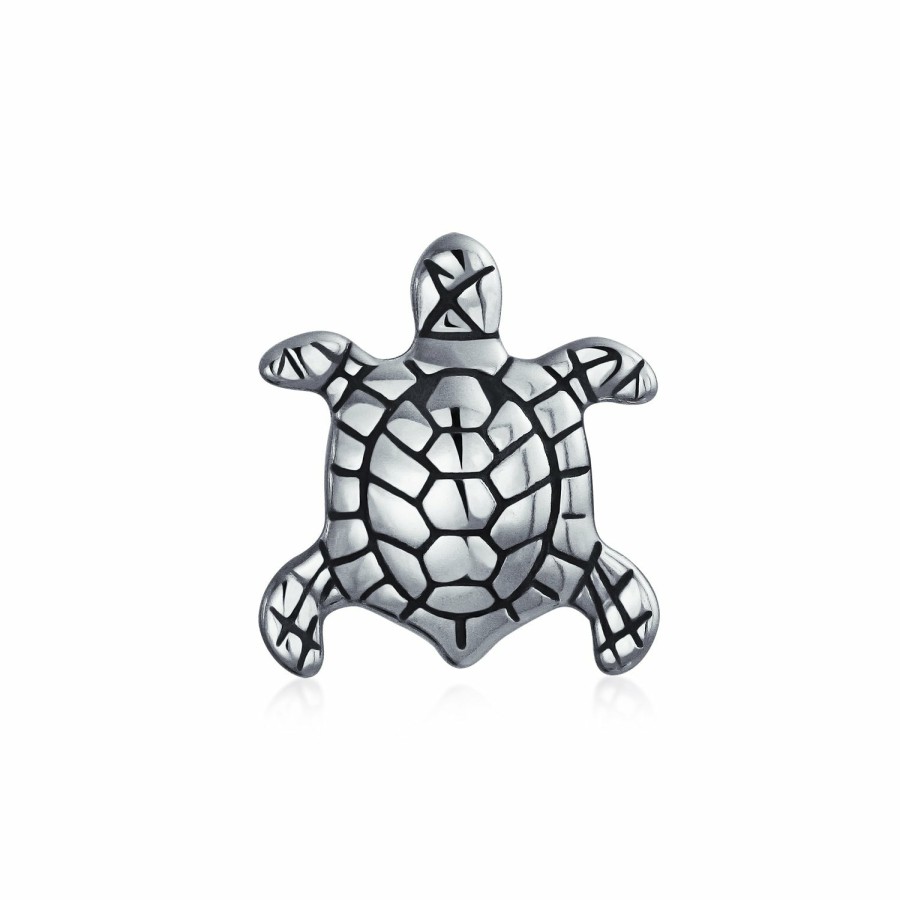 Shop Women Bling Jewelry Unique Charms | Nautical Sea Tropical Vacation Tortoise Turtle Bead Charm .925 Silver