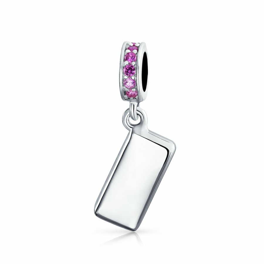 Shop Women Bling Jewelry Dangle Beads | Cellular Cell Smart Mobile Phone Dangle Charm Bead Sterling Silver