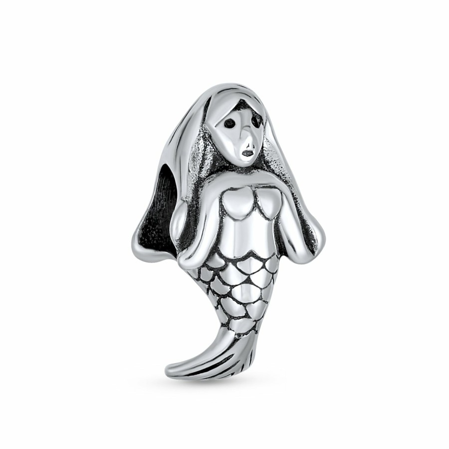 Shop Women Bling Jewelry Travel Charms Beads | Nautical Sea Fish Ocean Octopus Mermaid Charm Bead .925