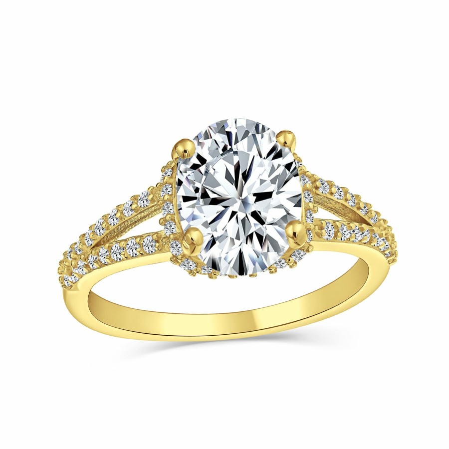 Shop Women Bling Jewelry Unique Rings | 3Ct Square Cushion Cut Aaa Cz Engagement Ring .925Sterling Silver