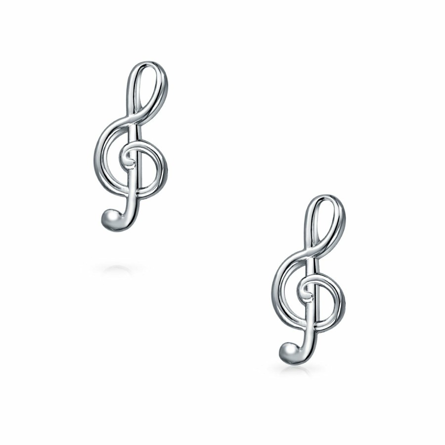 Shop Men Bling Jewelry Cufflinks | Musician G Clef Treble Music Note Cufflinks Stainless Steel