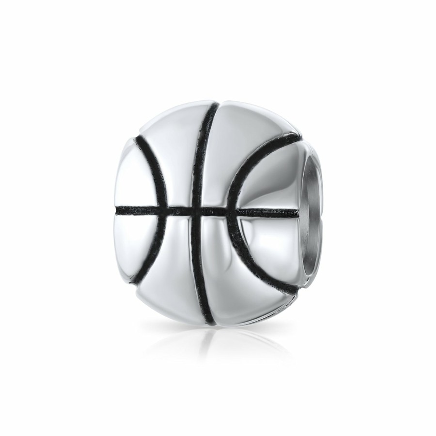 Shop Women Bling Jewelry Sports Beads | Soccer Ball Mom Football Sport Coach Bowl Charm Bead .925