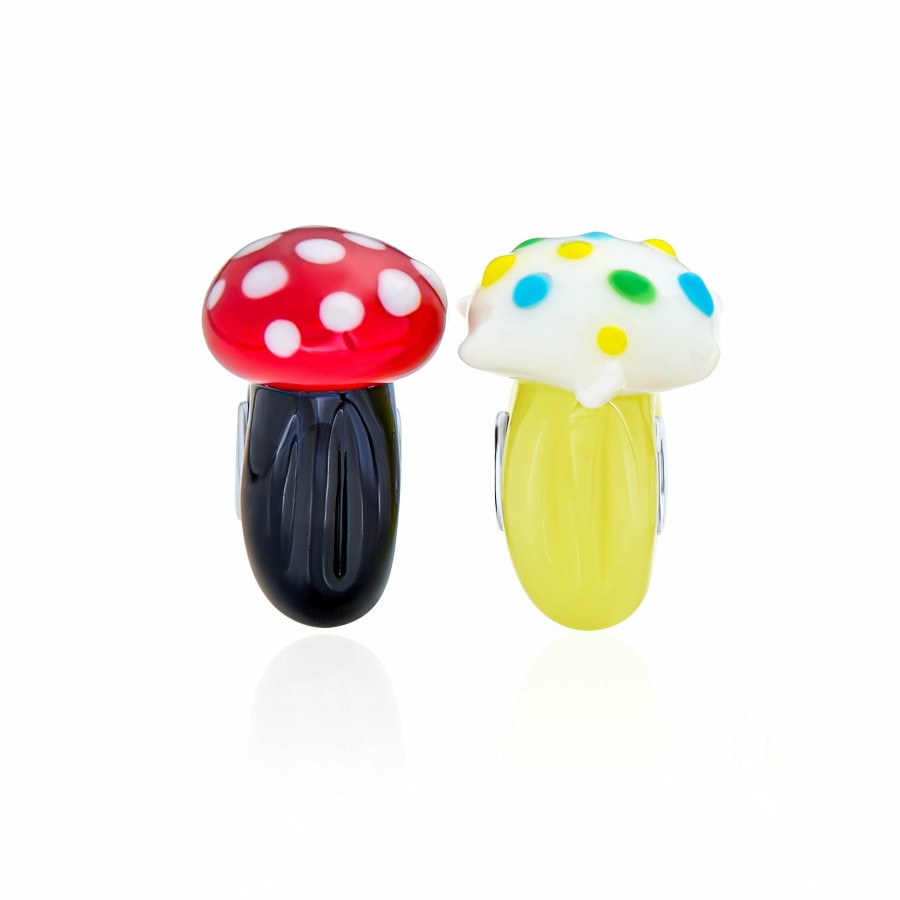 Shop Women Bling Jewelry Glass Crystal Beads | 3D Lampwork Murano Glass Sterling Silver Core Cartoon Pig Bead